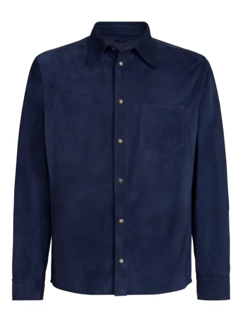 Brunello Cucinelli chest-pocket button-fastening shirt
