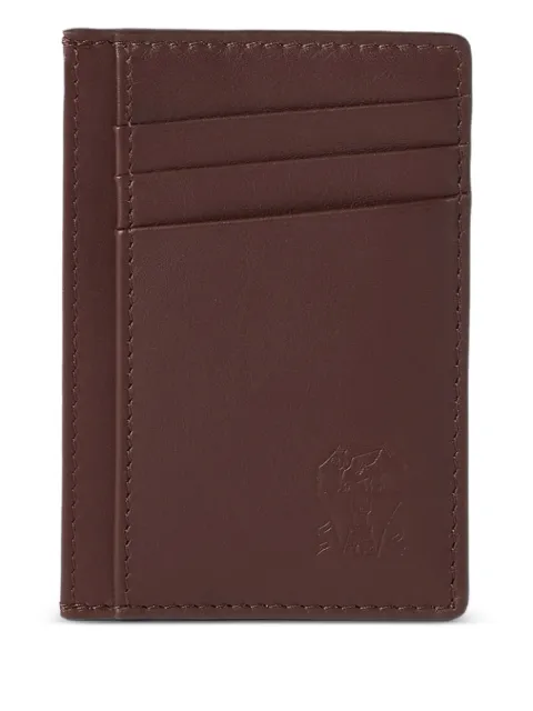 Brunello Cucinelli leather card holder