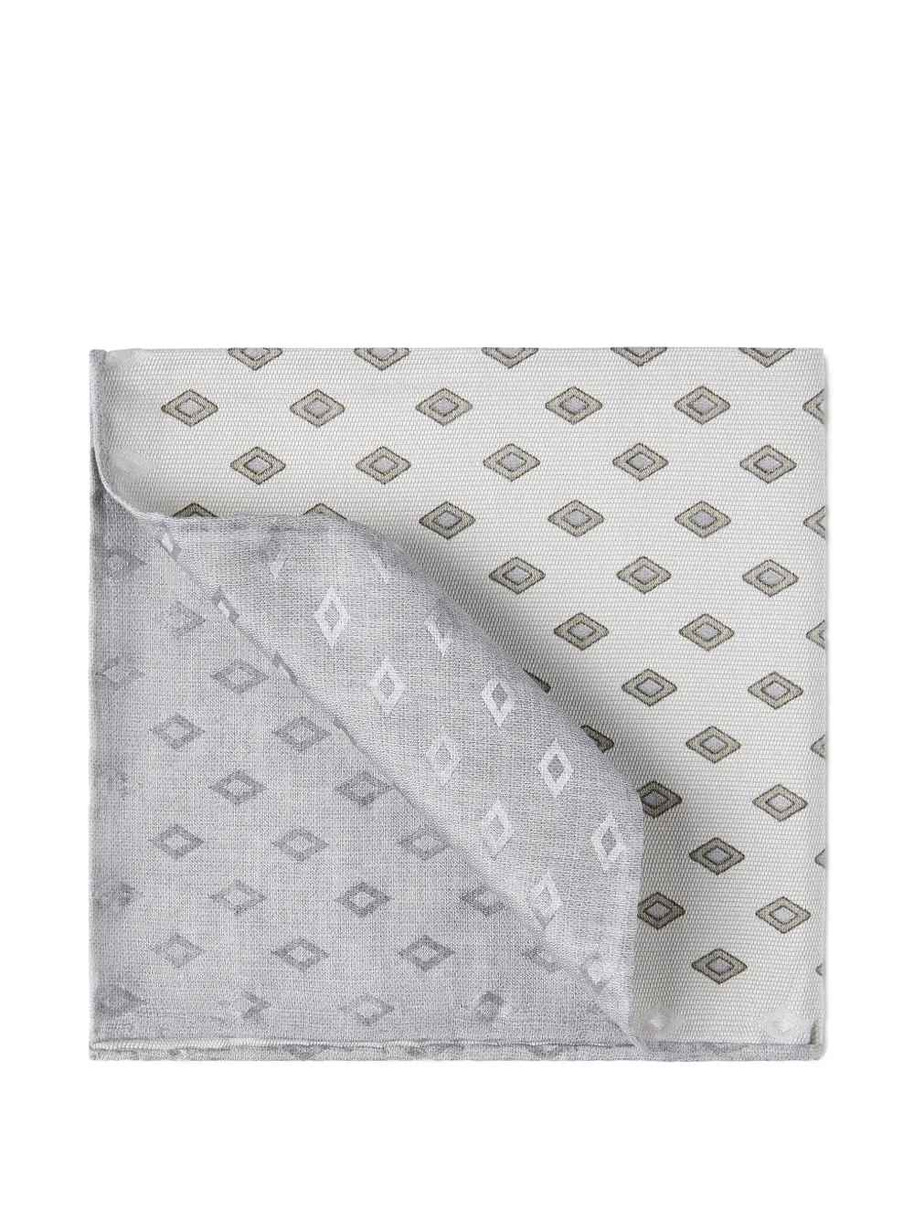 Brunello Cucinelli Fazzoletto da taschino - Grigio