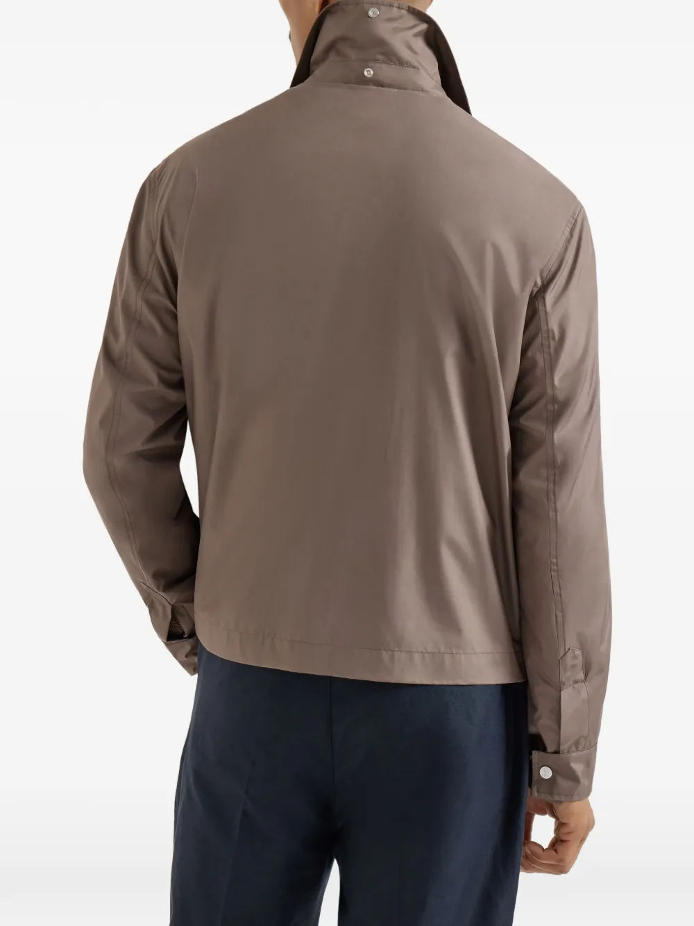 Brunello Cucinelli Jack met klepzak Bruin