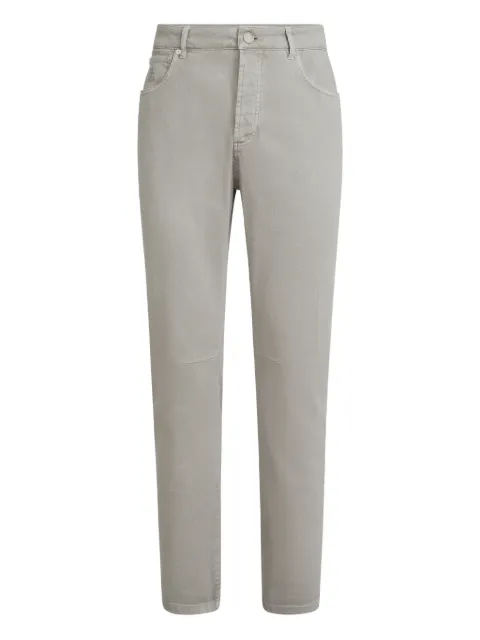 Brunello Cucinelli pantalones con cinco bolsillos y botones