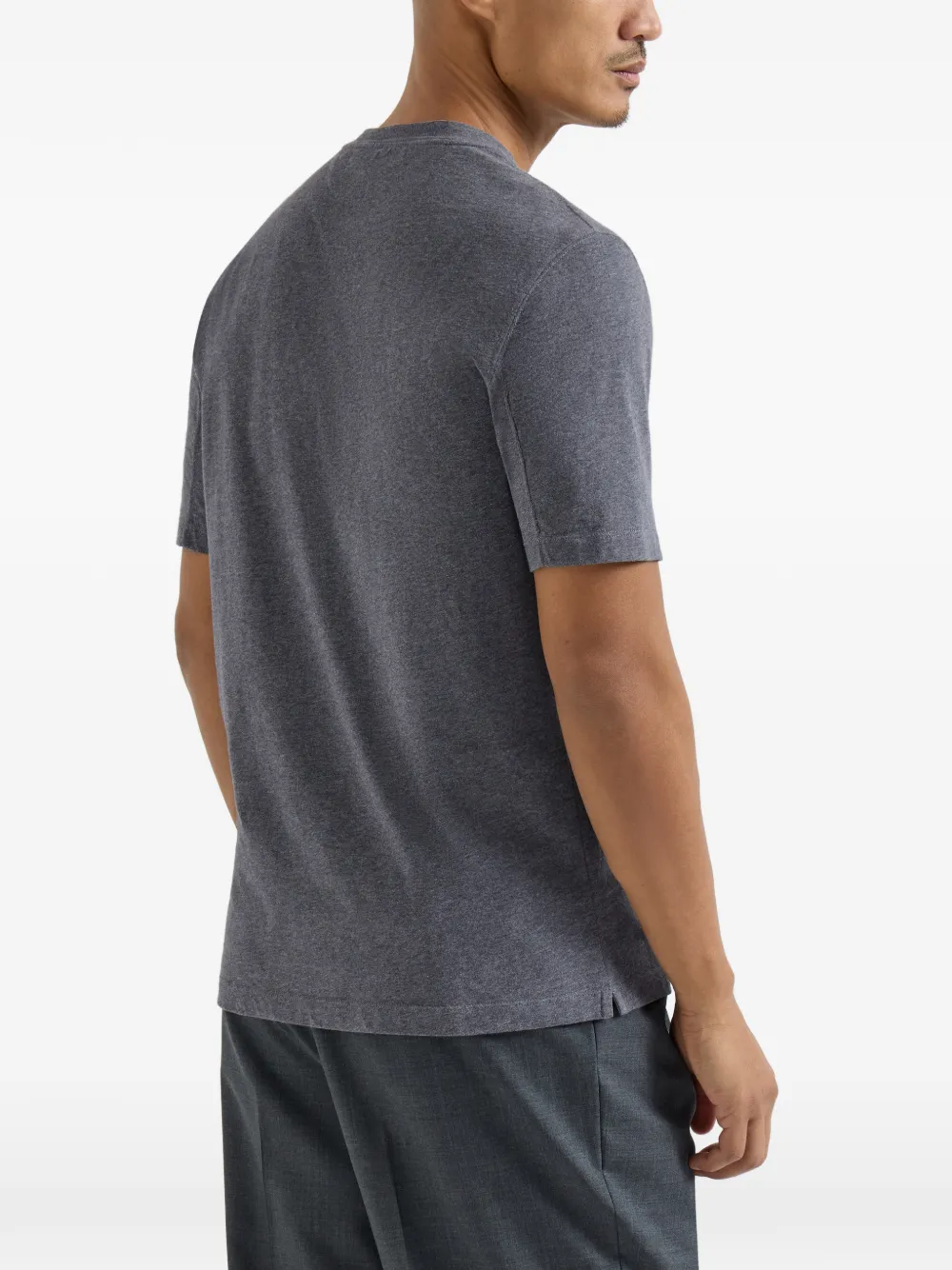 Brunello Cucinelli Jersey T-shirt Grijs