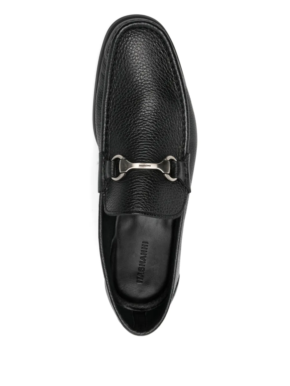 Magnanni Loafers met vierkante neus Zwart