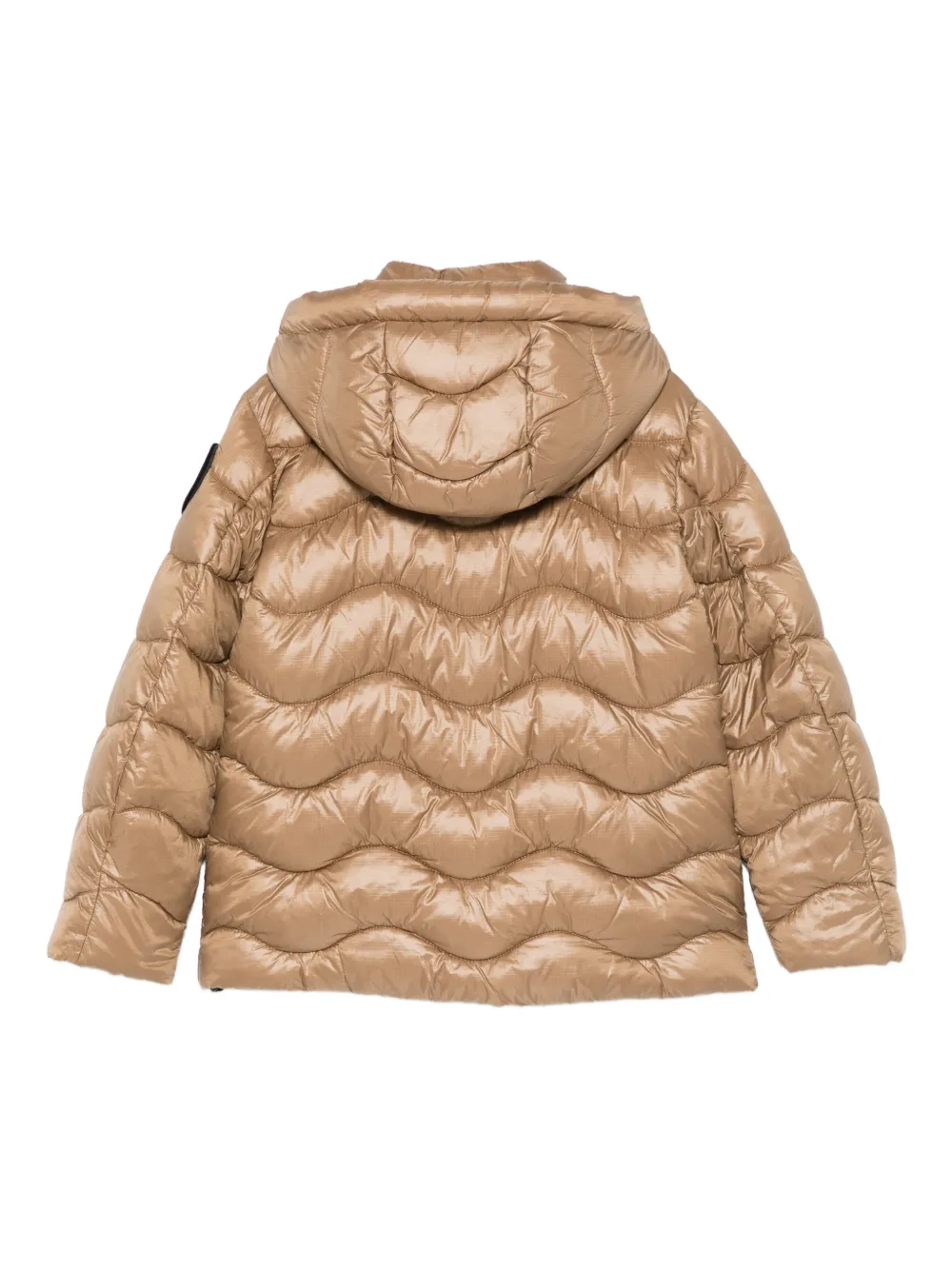 Blauer chamarra capitonada con capucha | Chamarras capitonadas | Image 2