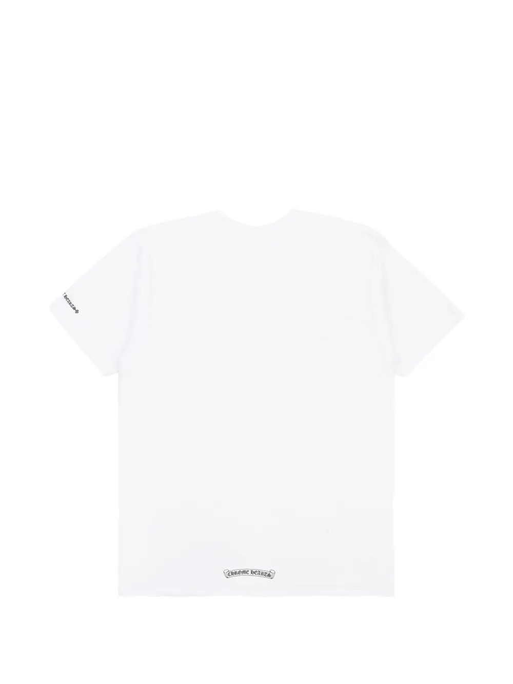 Chrome Hearts T-shirt met logodetail Wit