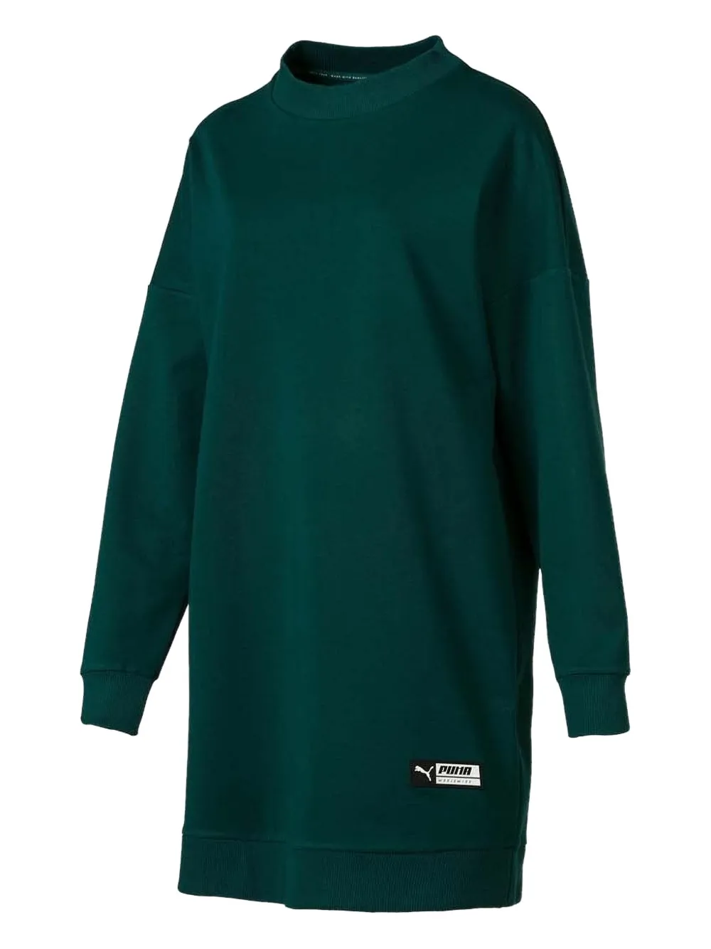 PUMA Trailblazer Long Crew midi dress - Verde