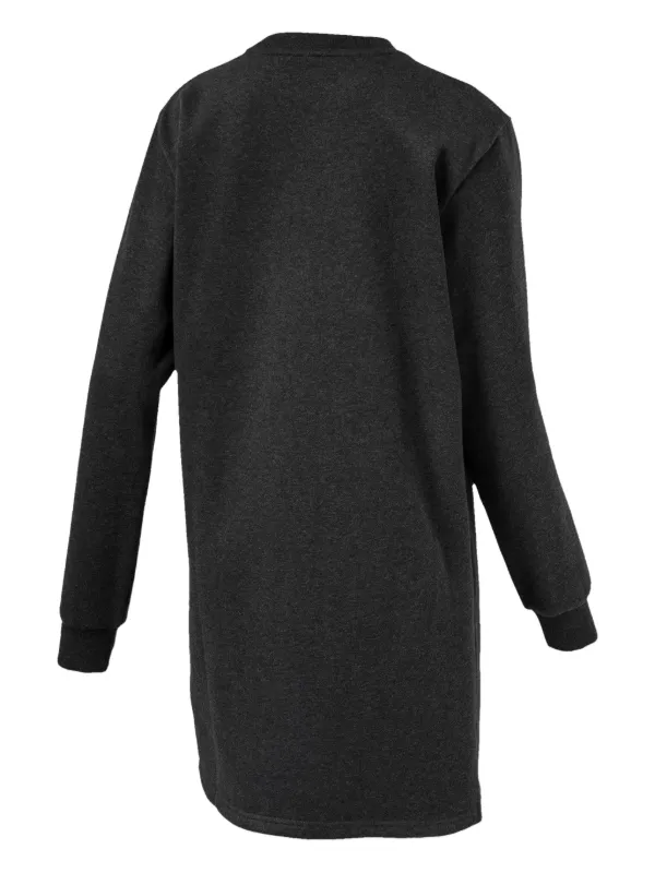 grey puma dress Puma T7 Hooded 3/4 Sleeve Women's Dress Medium Grey Heather/White 573536-03