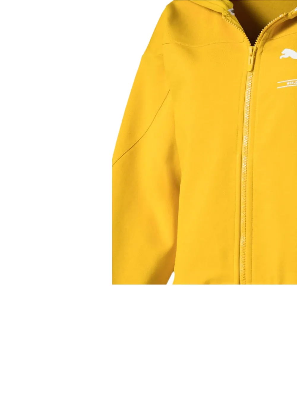 PUMA zipped hoodie - Geel