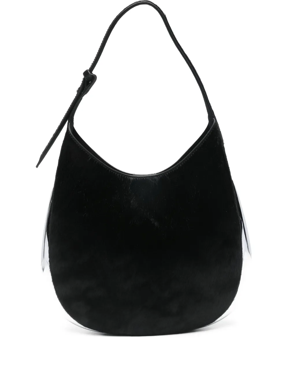 Benedetta Bruzziches silver-tone trim shoulder bag - Nero