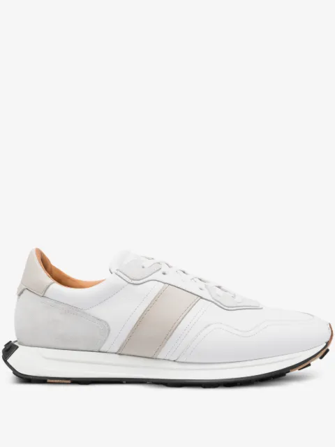 Magnanni stripe lace-up sneakers