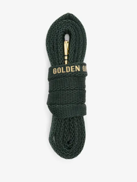 Golden Goose أربطة حذاء بطبعة شعار الماركة