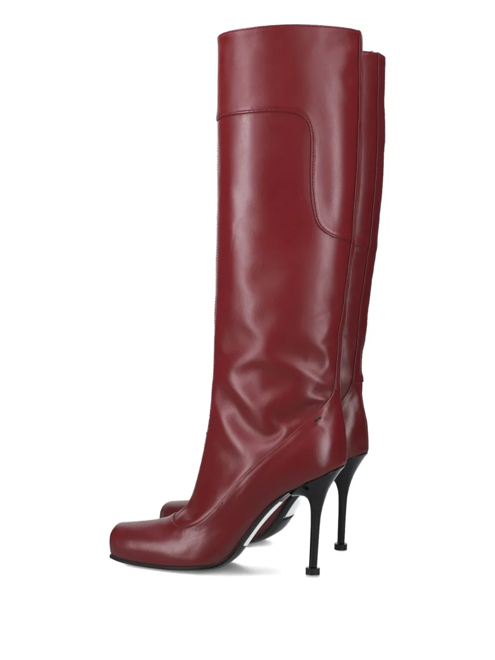 Premiata Square Toe Heel Boots In Multi