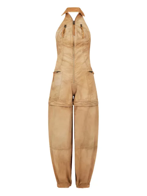 DSQUARED2 garment dyed utility jumpsuit