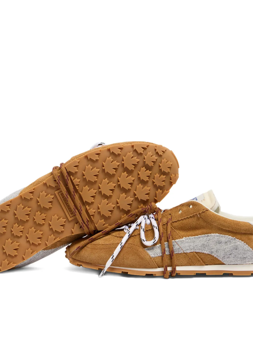 DSQUARED2 Sneakers met veters Bruin