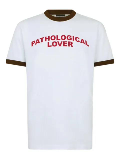 DSQUARED2 Pathological lover ringer T-shirt
