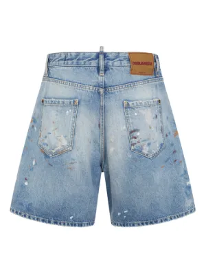 DSQUARED2 23AW ホワイトブル 白デニムショートパンツ　50 短パン 32758343_63369520_300.jpg