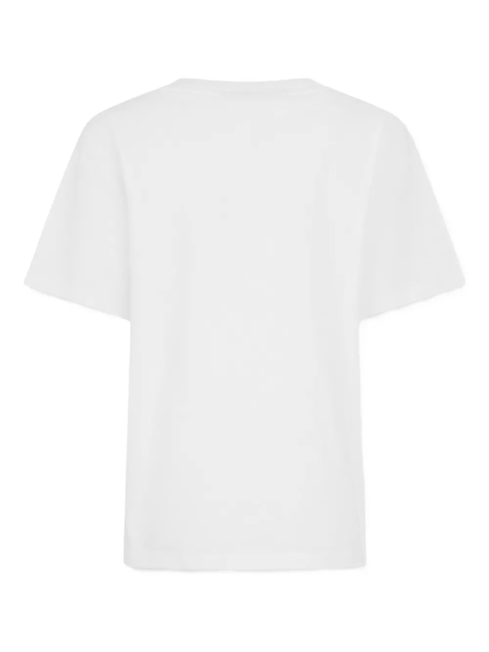 Dsquared2 Hibiscus Graphic T-shirt In White