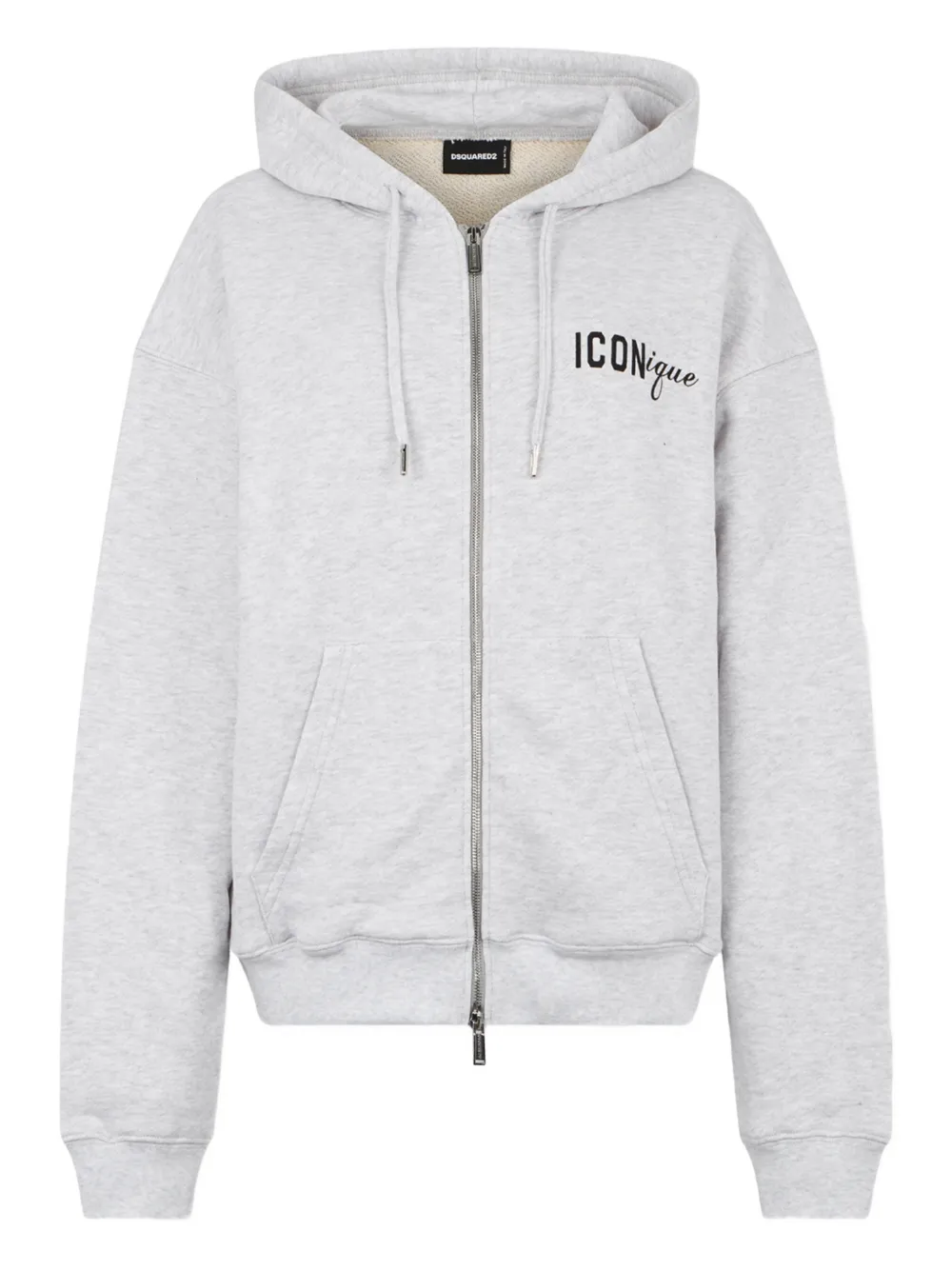 DSQUARED2 Felpa con zip - Grigio