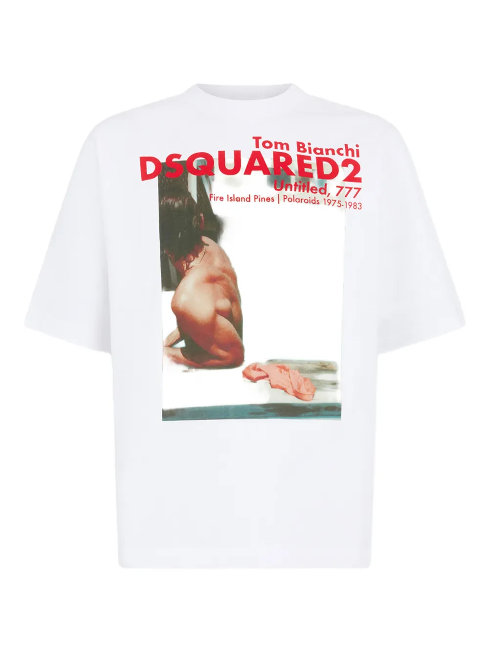 DSQUARED2 playera Tom Bianchi | blanco | Image 1