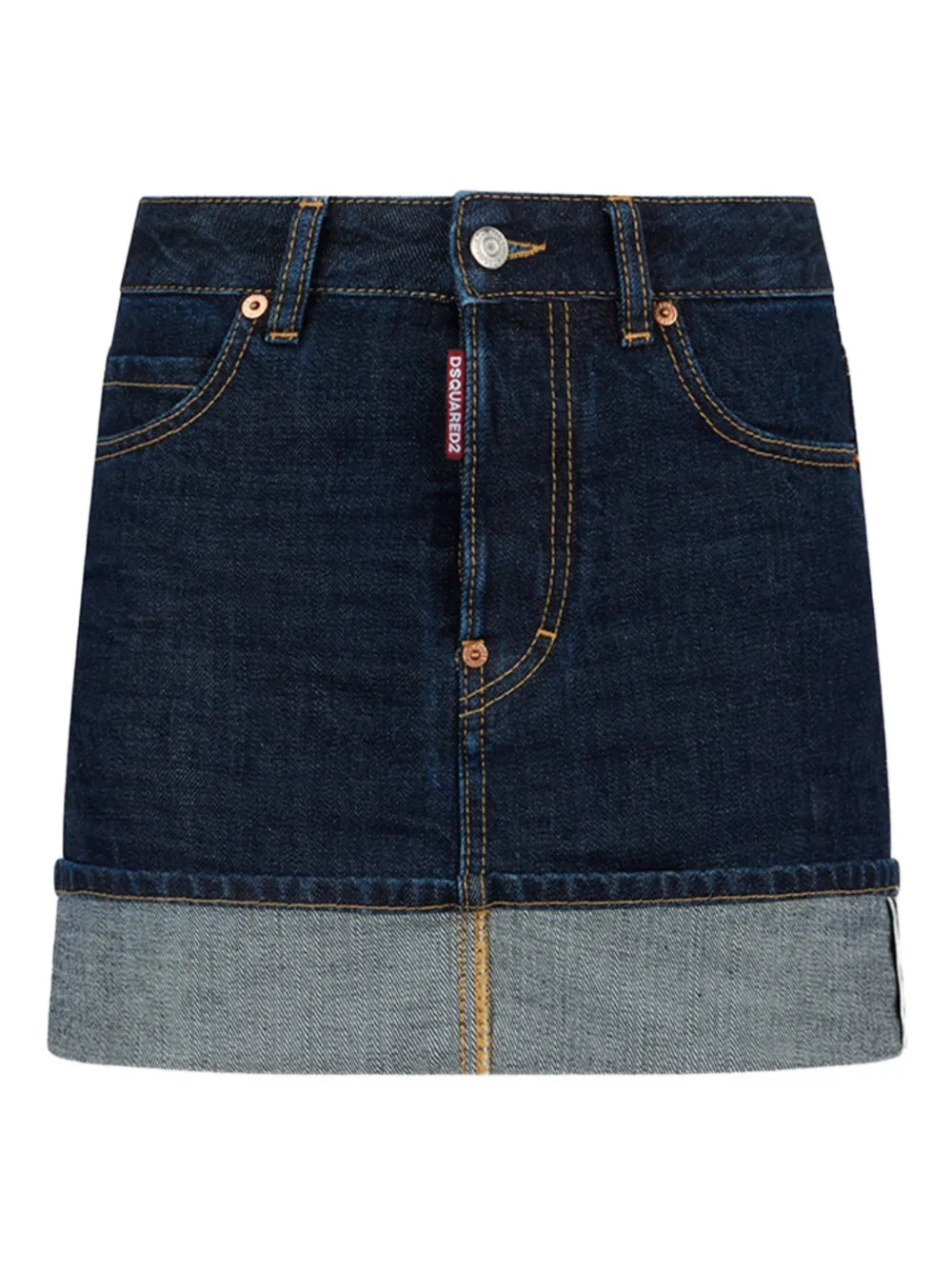 DSQUARED2 Minigonna denim Cimosa Authentic - Blu