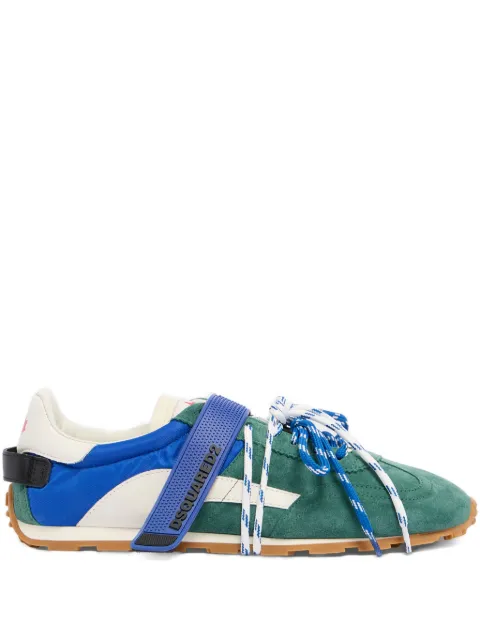 DSQUARED2 maple leaf strap sneakers 