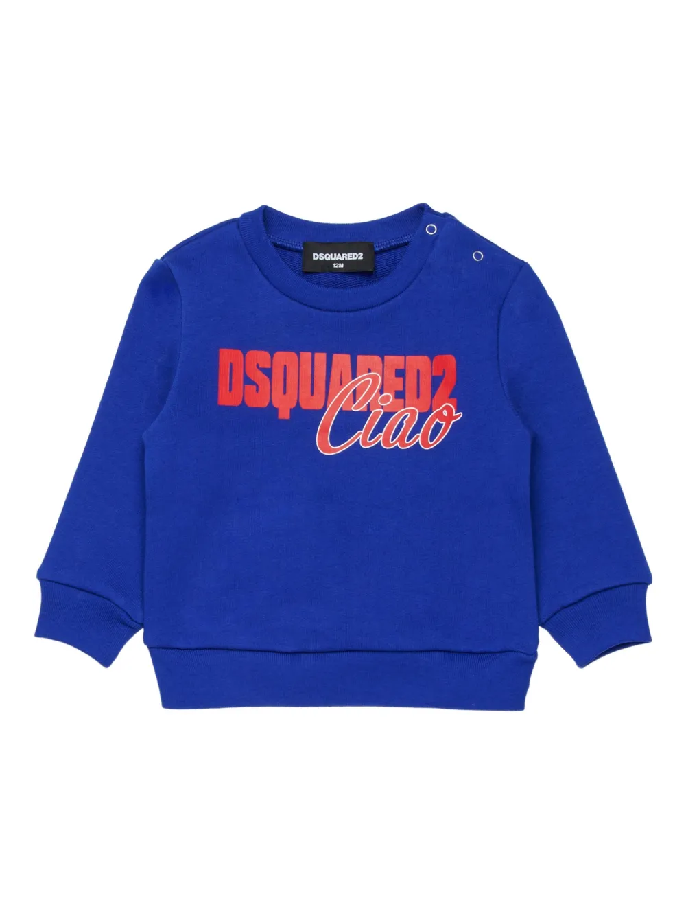 DSQUARED2 KIDS Felpa girocollo a maniche lunghe - Blu