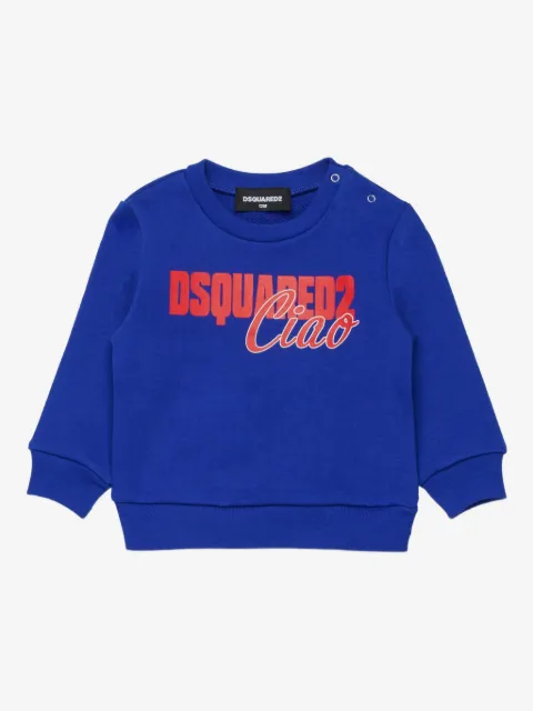DSQUARED2 KIDS crew-neck long-sleeves sweatshirt