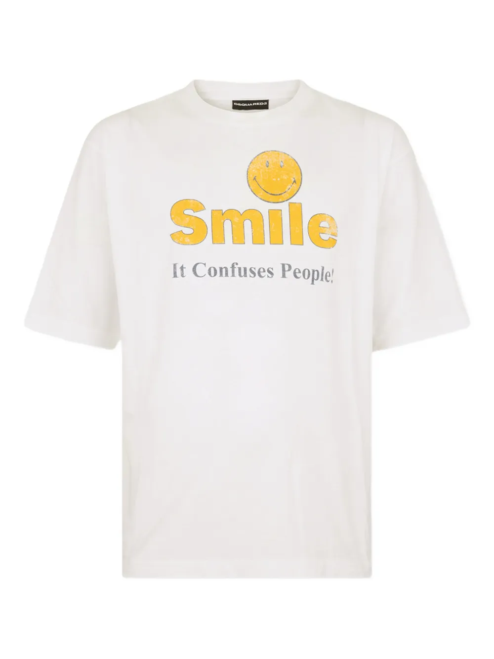 DSQUARED2 playera con estampado gráfico | blanco | Image 1