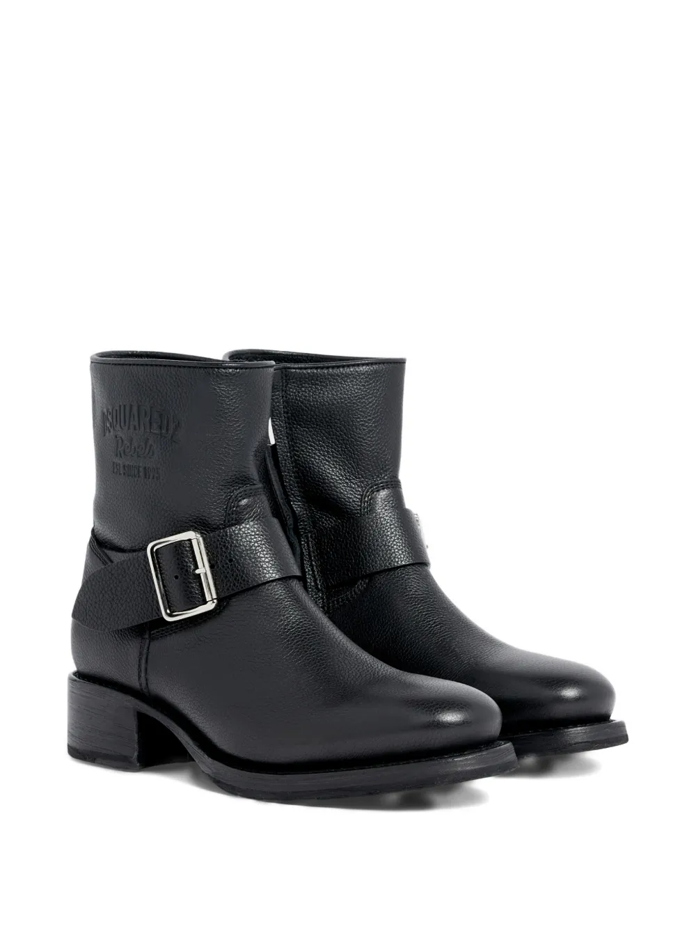 DSQUARED2 Harley buckle ankle boots | Biker Boots | Image 2