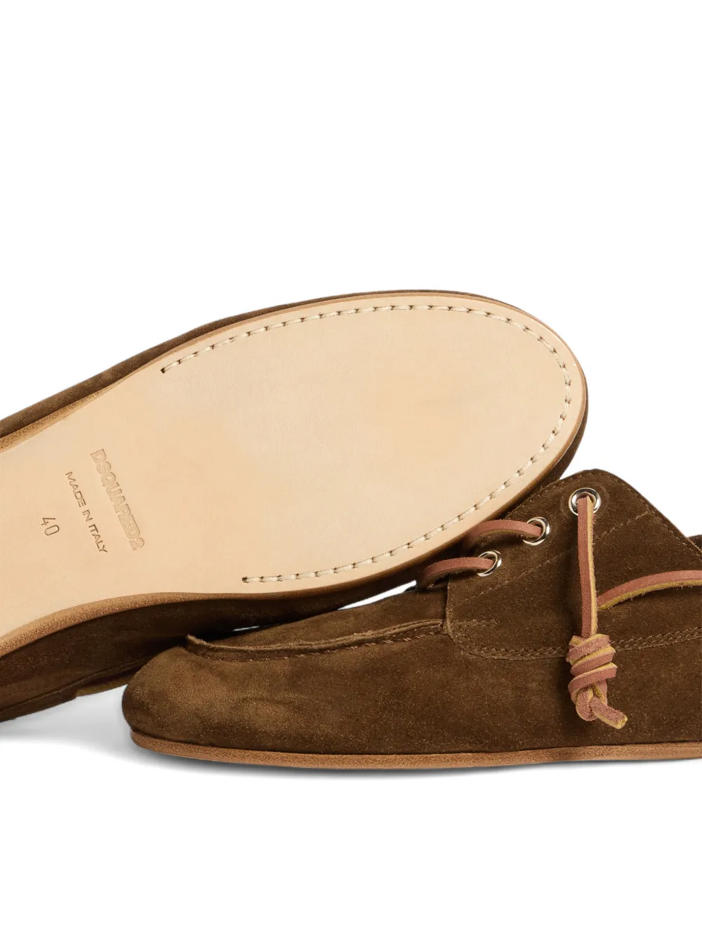 DSQUARED2 Bootschoenen met veters Bruin