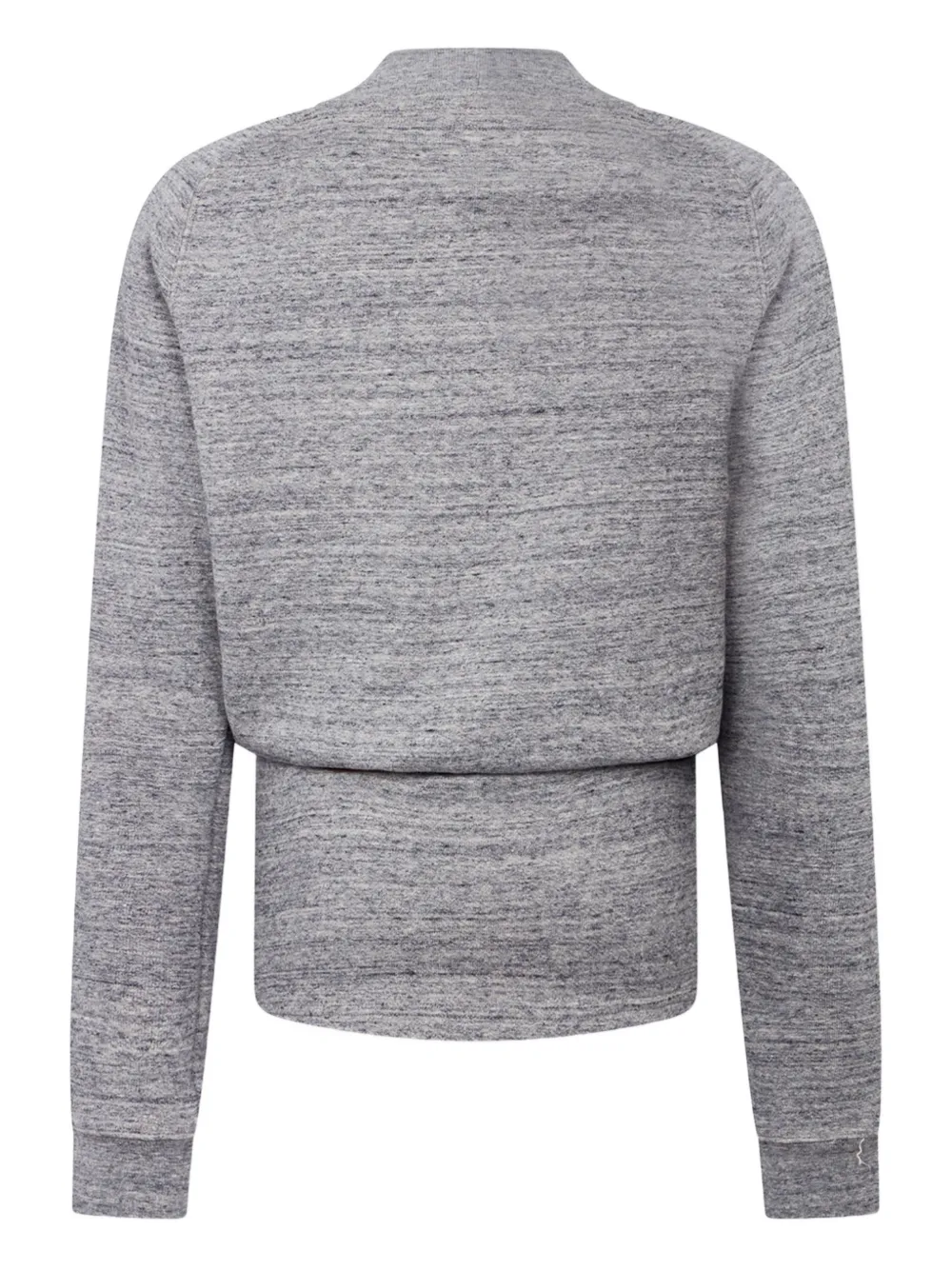 DSQUARED2 Jersey jurk met diepe uitgesneden details Grijs