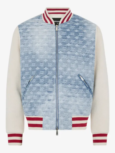 DSQUARED2 monogram zipped kaban
