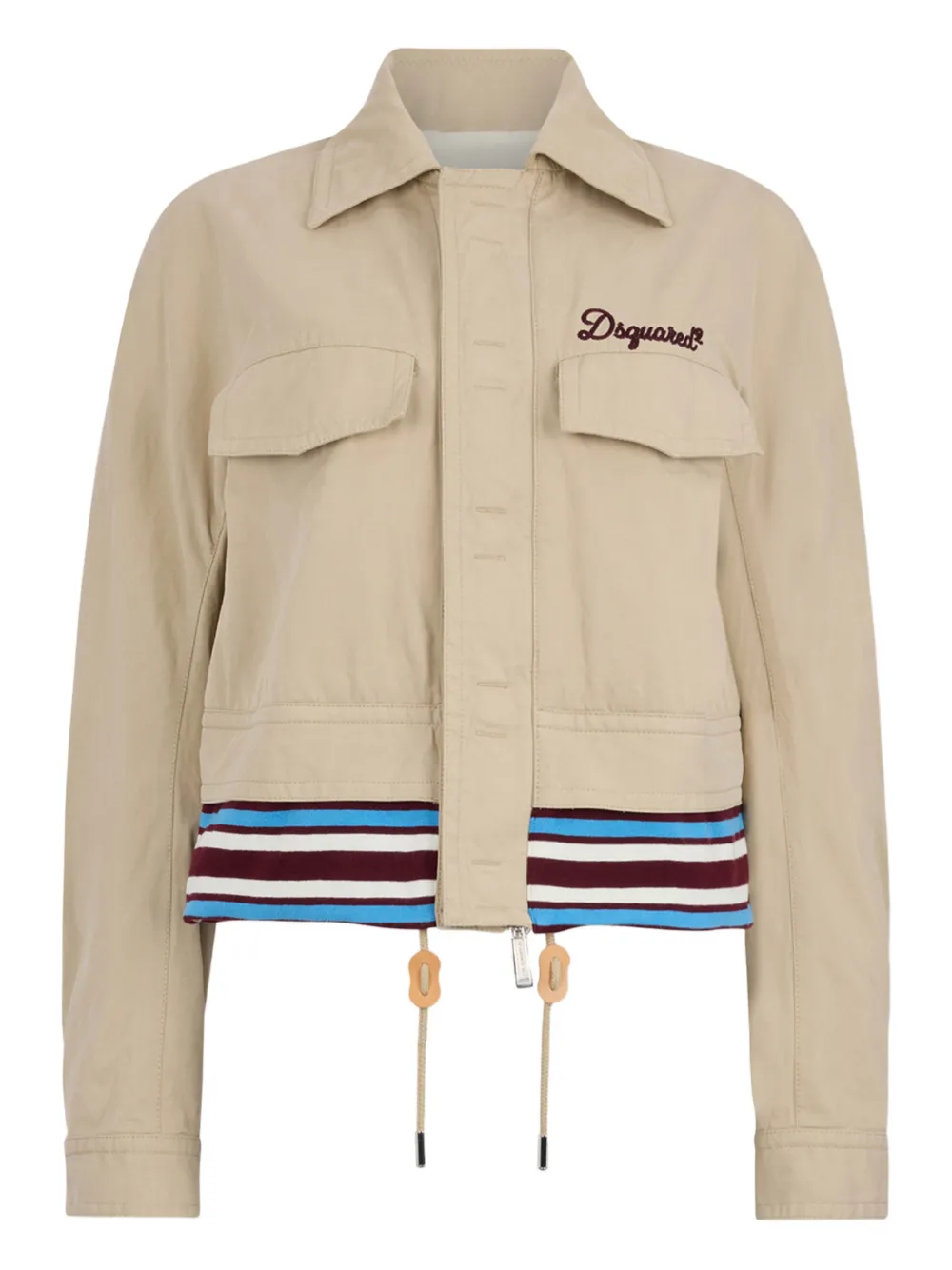 DSQUARED2 Giacca con righe - Toni neutri