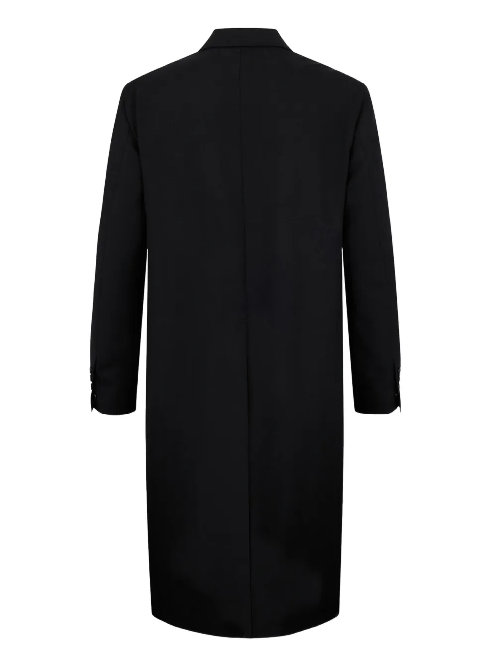 Dsquared2 Double-breasted Coat In Black