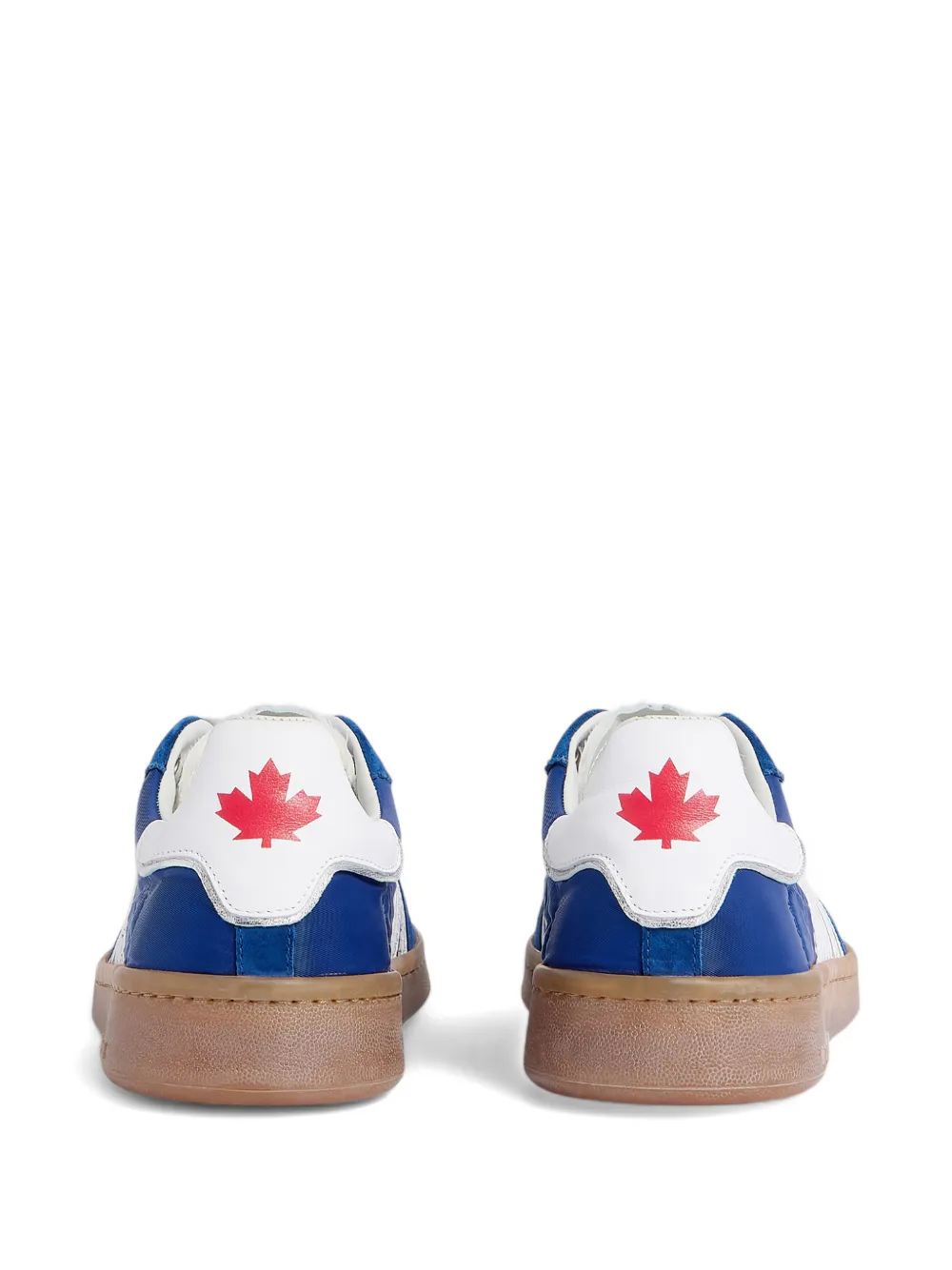 DSQUARED2 Boxer sneakers met streepdetail Blauw