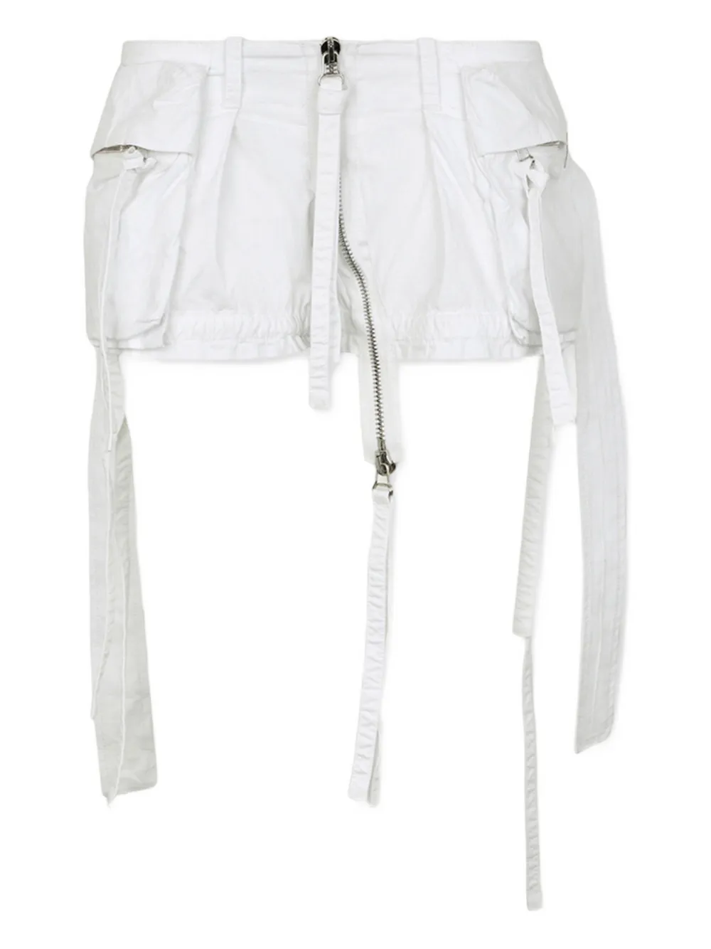 Dsquared2 Multipocket Cargo Shorts In White