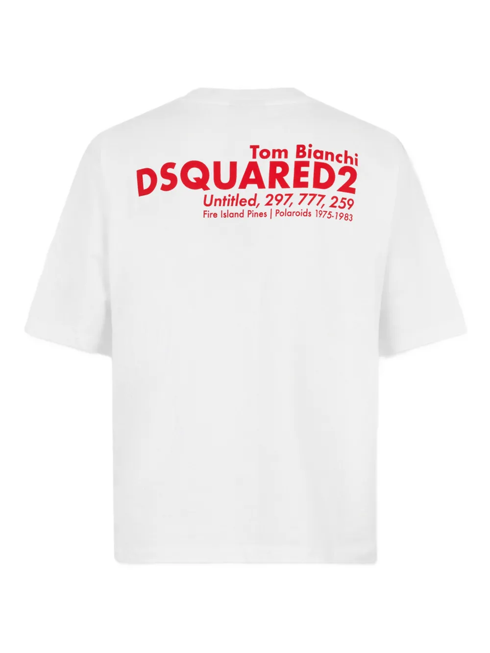 DSQUARED2 Tom Bianchi graphic-print T-shirt | T-Shirts | Image 2