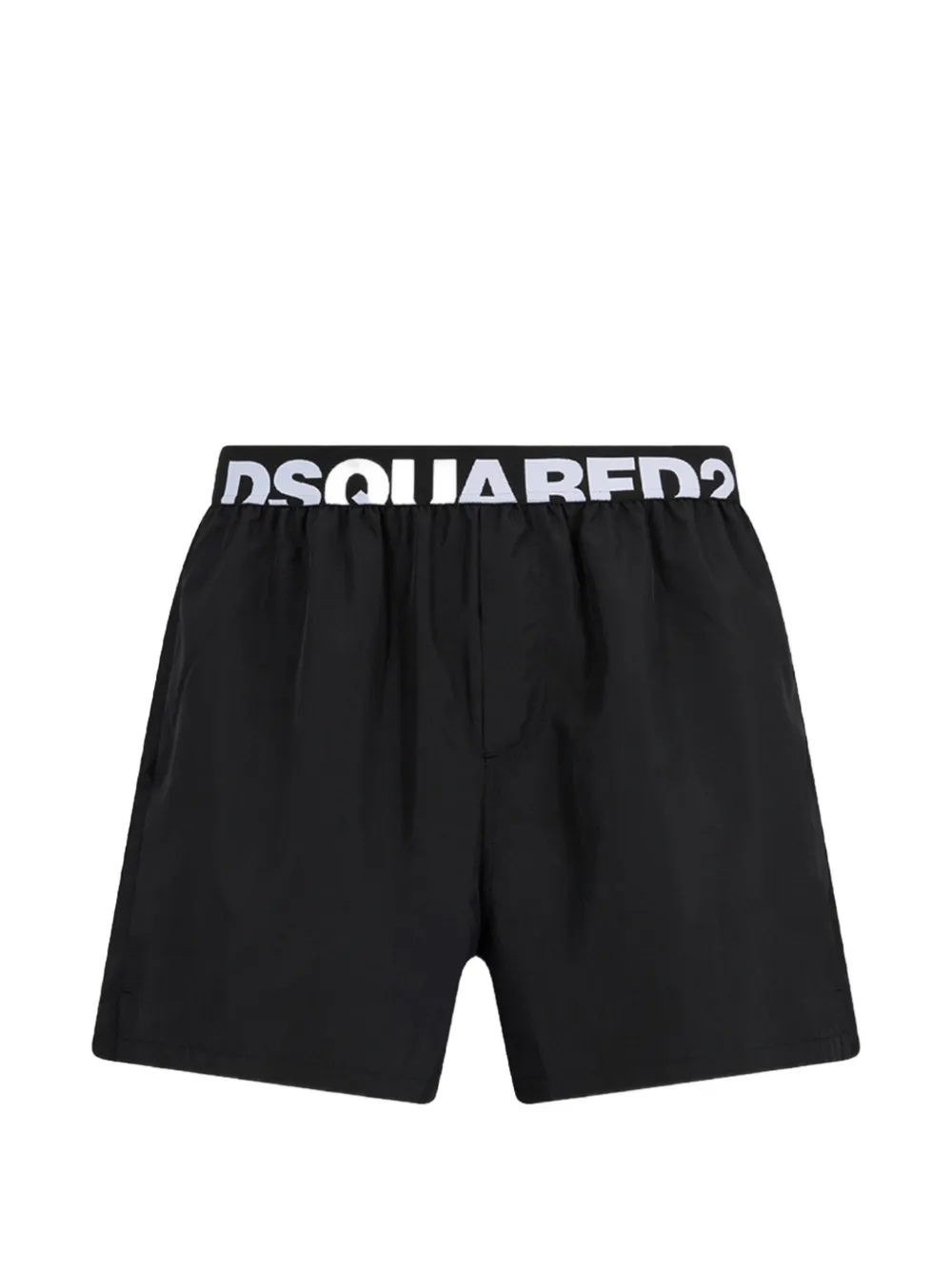 DSQUARED2 Costume da bagno con logo - Nero