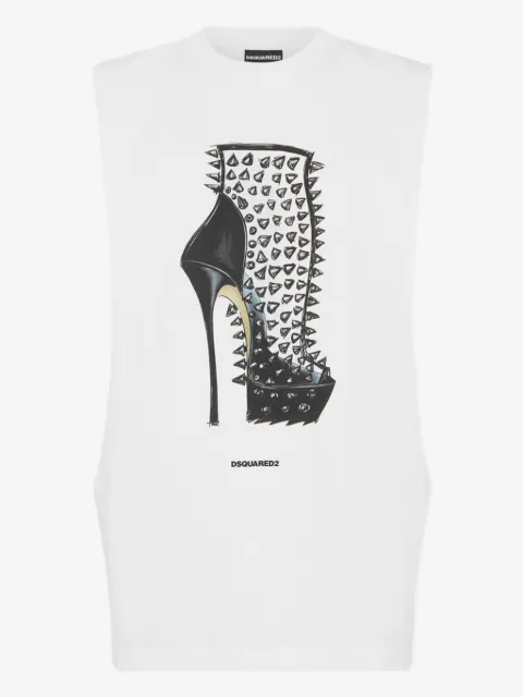 DSQUARED2 ICONique Cigarette tank top