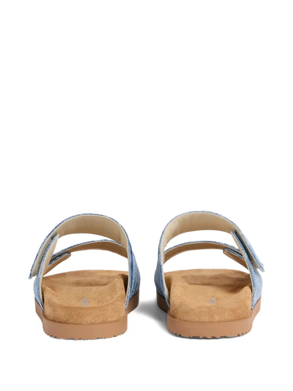 DSQUARED2 Sandalen met monogram-patroon Blauw