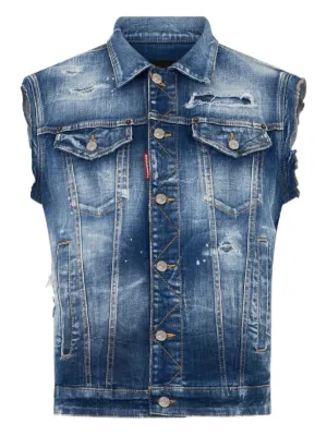 Dsquared2（ディースクエアード）メンズ ベスト ジレ - FARFETCH