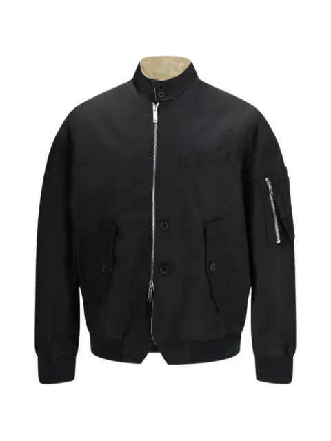 DSQUARED2 Heritage zip pockets bomber jacket