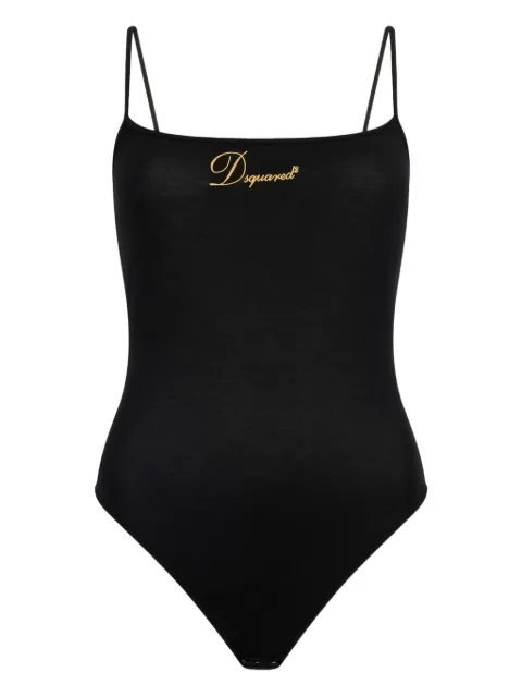 DSQUARED2 signature square-neck bodysuit