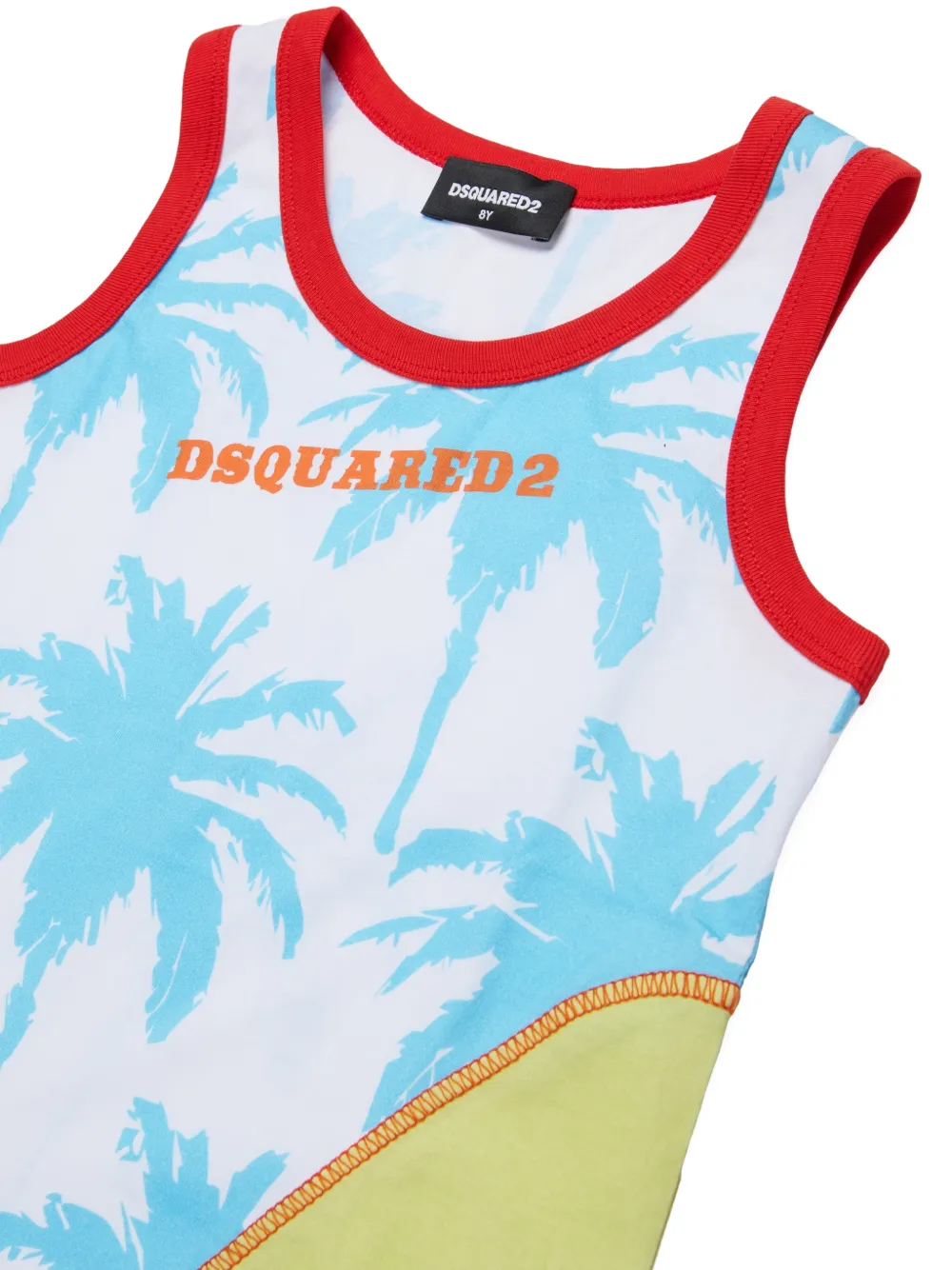 DSQUARED2 KIDS Vest met palmprint Wit