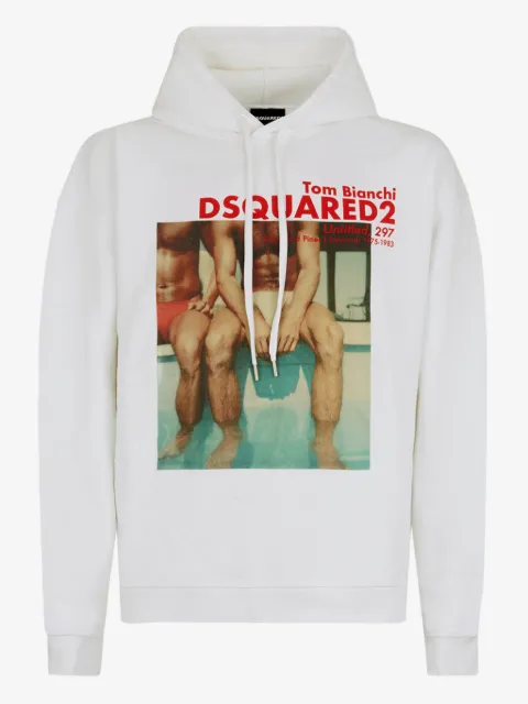 DSQUARED2 x Tom Bianchi relax fit hoodie