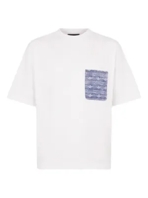 Maison Margiela Camiseta Memory Of Logo | Neutro | FARFETCH BR
