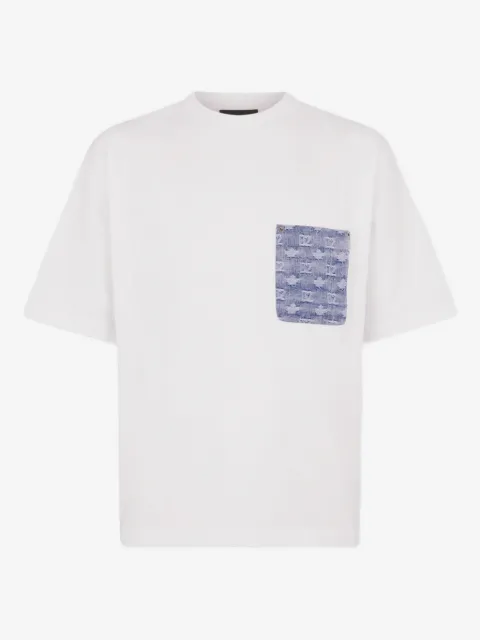 DSQUARED2 playera holgada con monograma