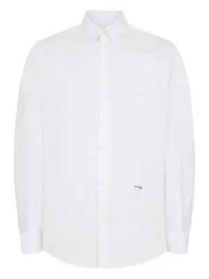 dsquared dress shirt Dsquared2 Poplin Dress Shirt White at CareOfCarl.com
