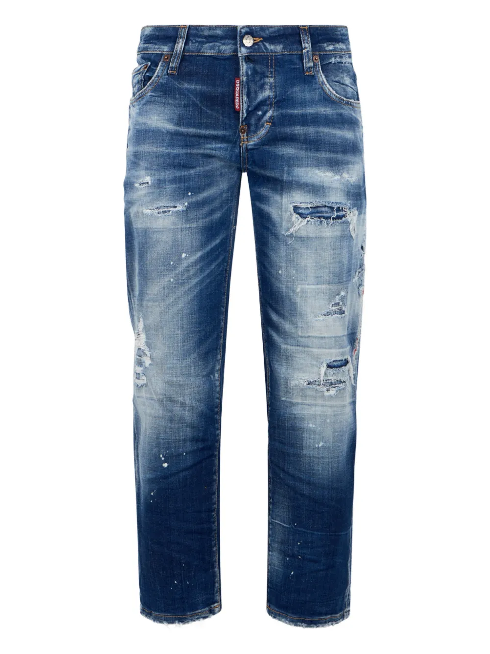 DSQUARED2 Jeans con effetto vissuto - Blu