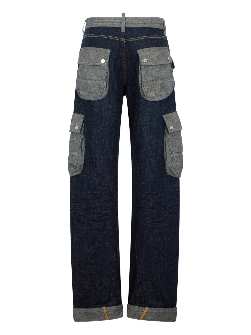 DSQUARED2 Pouch jeans met donkere wassing - Blauw